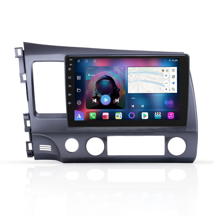 Honda Civic 2008 – 2011 (10.1-Inch) Android Multimedia System