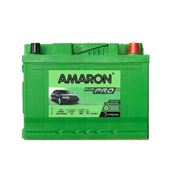 Car Battery Amaron DIN-55 / 55Ah 12V