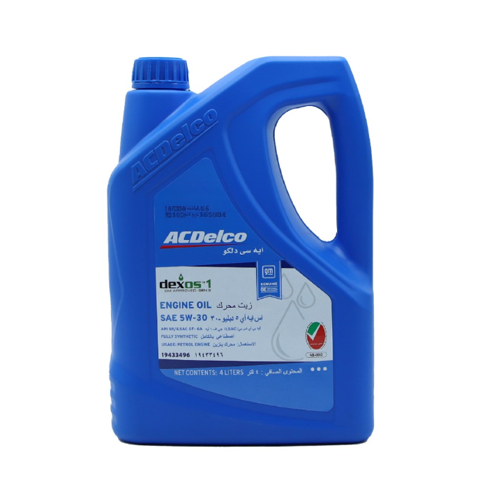 ACDelco 5W-30 SN Plus Dexos1™ Gen 2 Fully Synthetic Engine Oil 4 Liters
