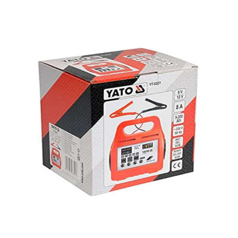 Digital Battery Charger Yato Brand YT-8301