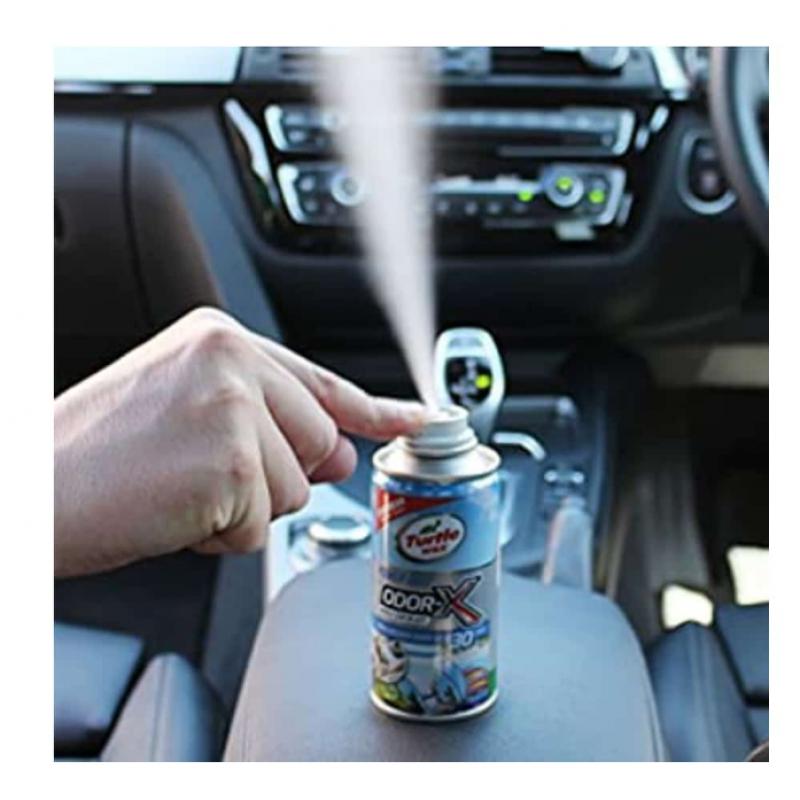 Turtle Wax Odor Remover and Car AC Cleaner Kinetic New Car Scent