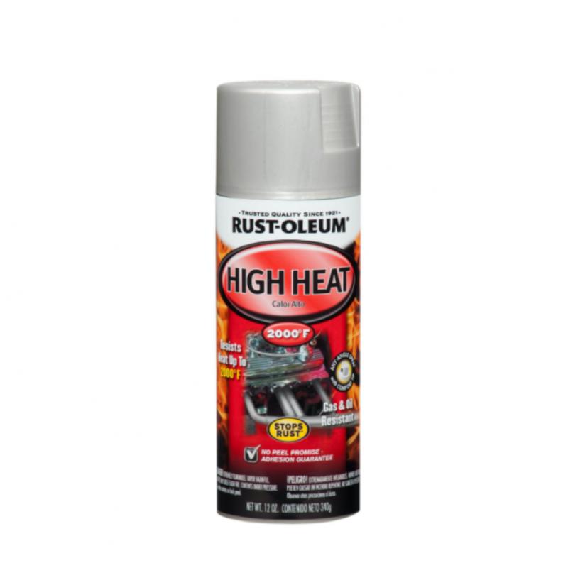 Spray Paint Automotive High Heat Flat Aluminum 12oz