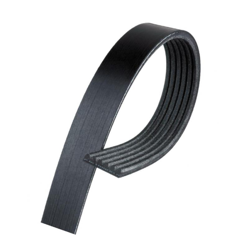V-shaped ribbed serpentine belt