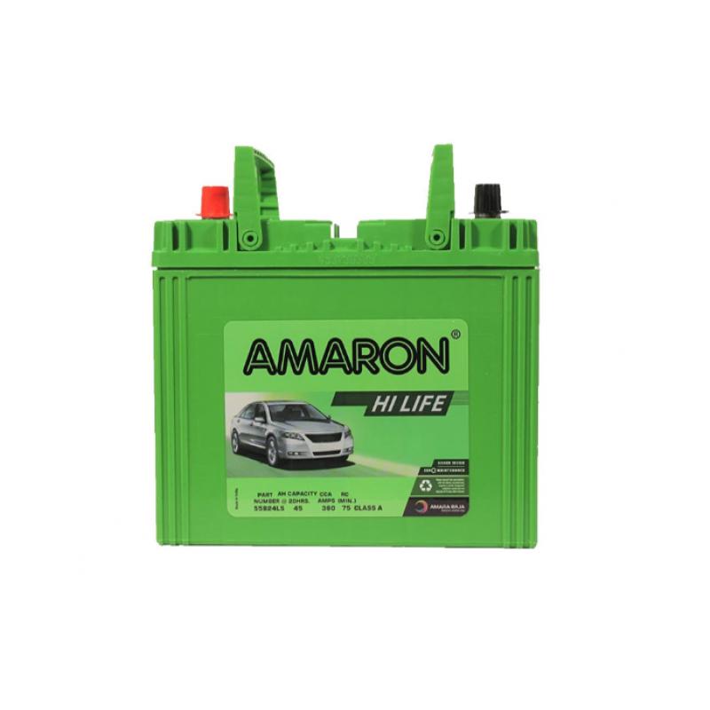 Car Battery Amaron 55B24LS - 45Ah 12V