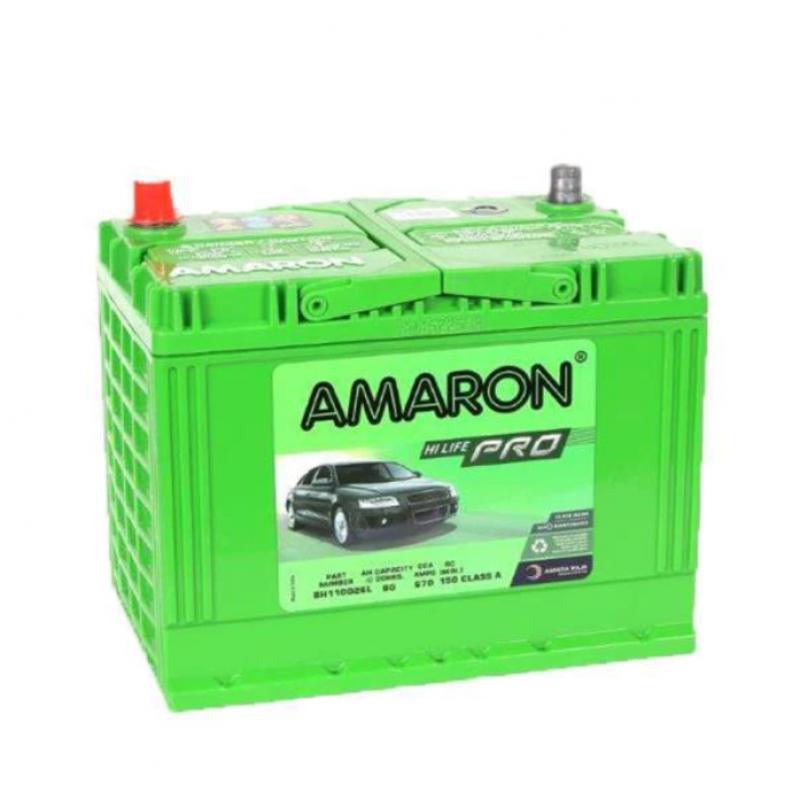 Amaron - 110D26L Left Terminal 12V 80AH JIS Car Battery