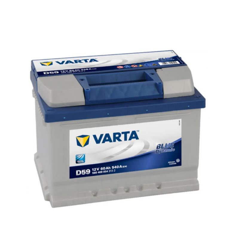 ② Varta D24 Blue Dynamic 12V 60Ah — Batteries & Accessoires — 2ememain