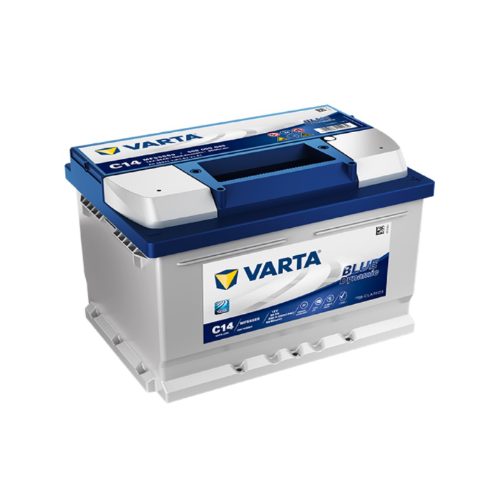 Car Battery Varta (20-55) DIN 55Ah - 12V - C14