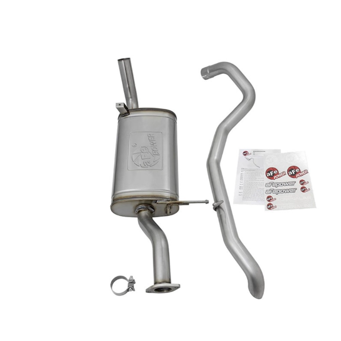 Afe Power MACH Force-Xp 2.5inch 409 Stainless Steel Cat-Back Exhaust System - Nissan Patrol Y61 (4-Door) I6-4.8L (2001-2022)