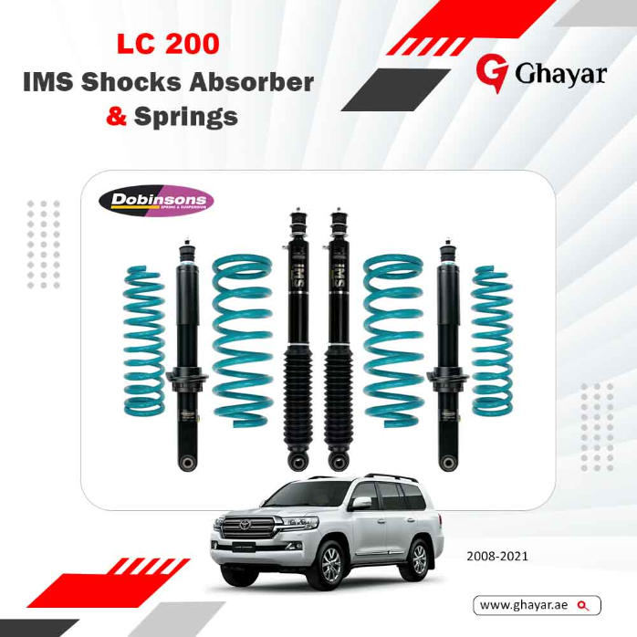 DOBINSONS IMS SHOCKS LAND CRUISER LC200 2008-2021