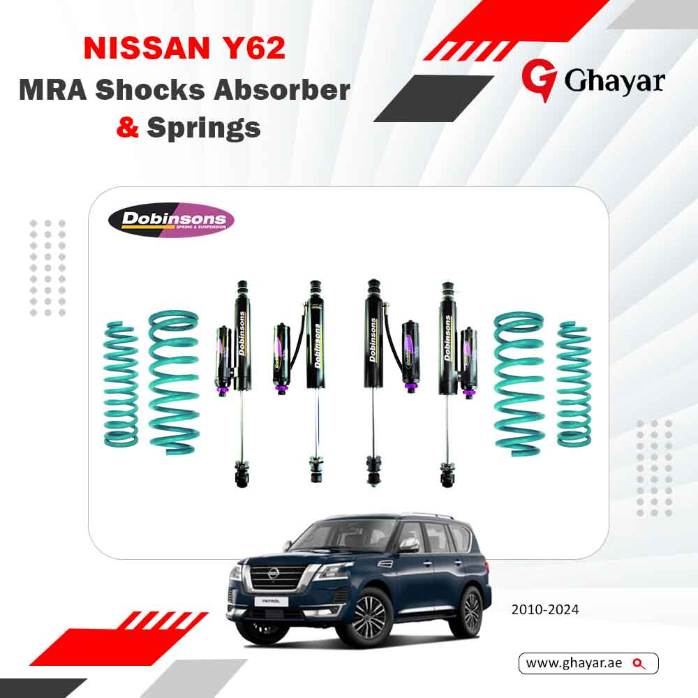 DOBINSONS MRA SHOCKS NISSAN Y62 2010-2024