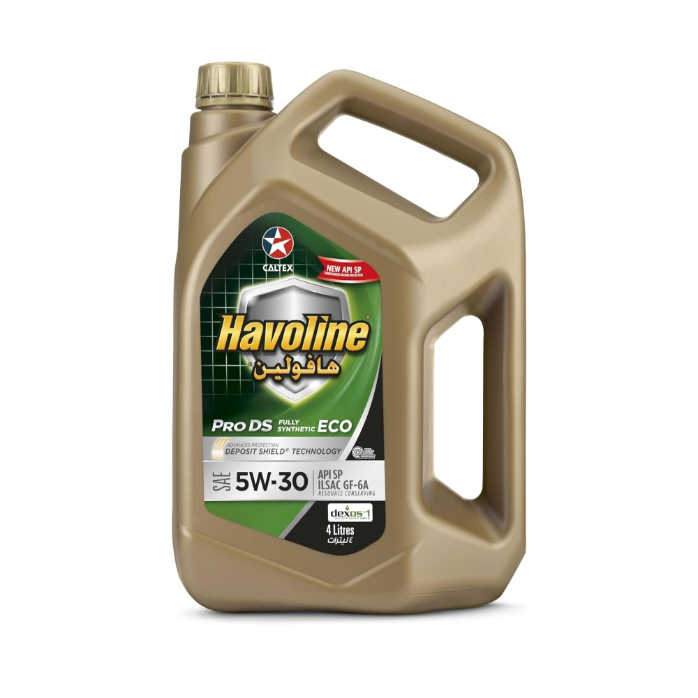 CALTEX Havoline Engine Oil Pro DS™ Fully Synthetic ECO 5 SAE 5W-30 (4L)