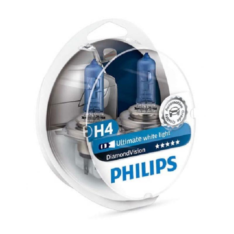 Philips Diamond Vision Ultimate White Light H 4 - Philips-H4PH