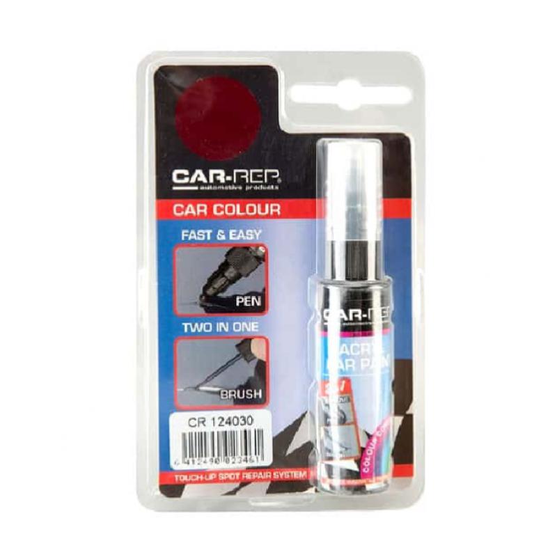 Car Rep 124035 Touch Up Pen Red, 12 Ml -Made in Finland