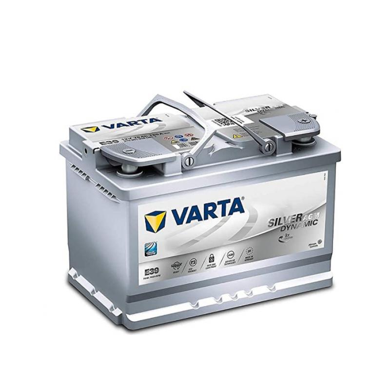 Car Battery Varta (AGM -L3) 70Ah - 12V - E39