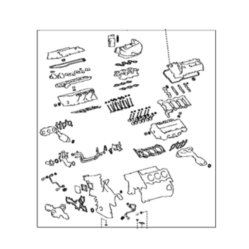 Gasket Full Set Engine Repair - 0411138082