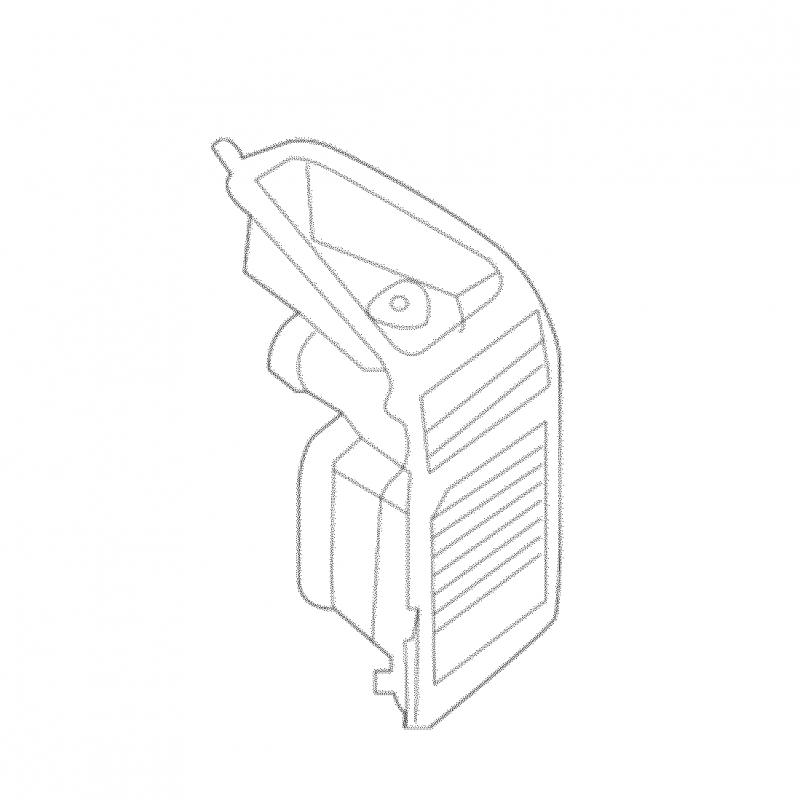 Ventilator Assembly Left Side - 68761VB00B