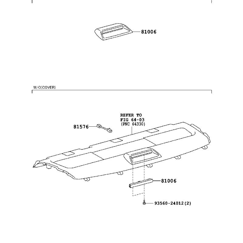 Stop Lamp High Mounting - 8100633040