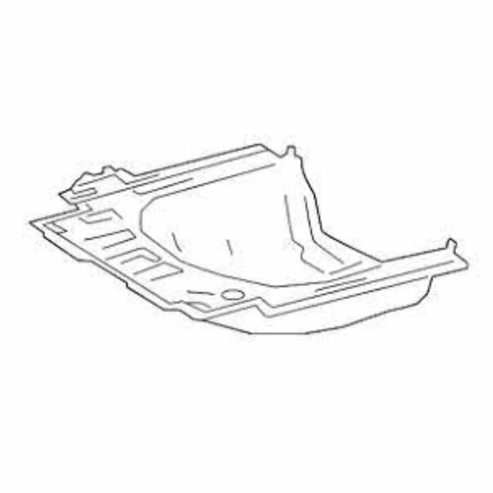 Floor Assembly Rear - 5830133907