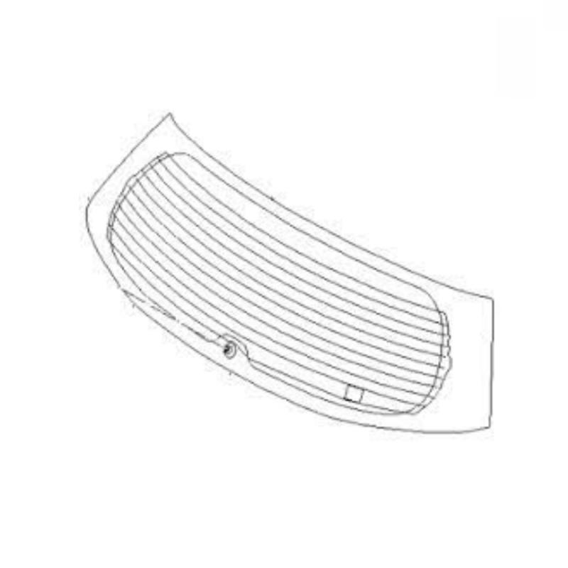 Glass Assembly Windshield Rear - 871102P500