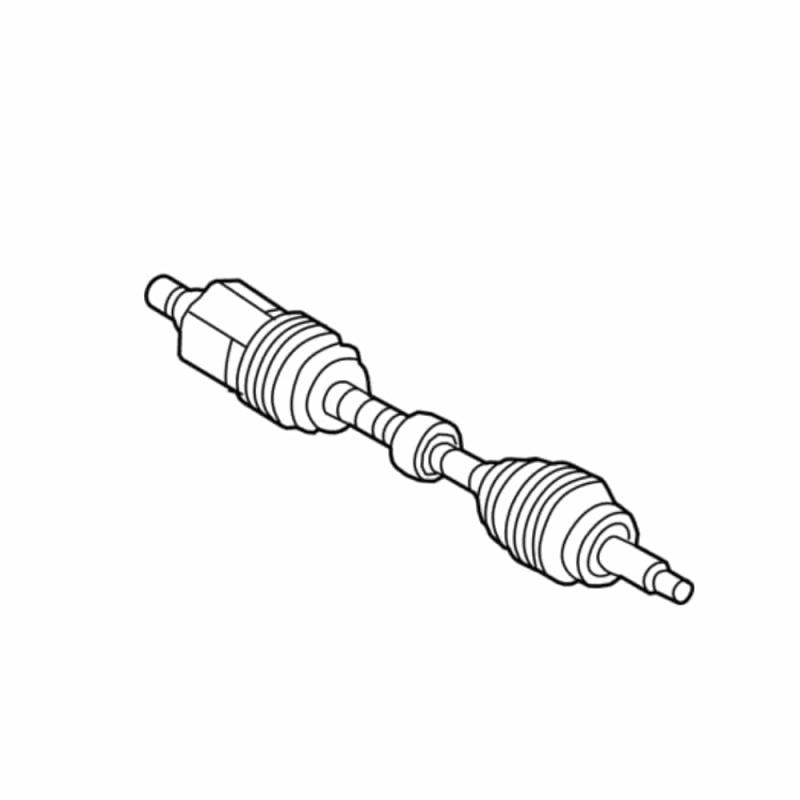 Axle Shaft Assembly Front Right Side - 495001M600