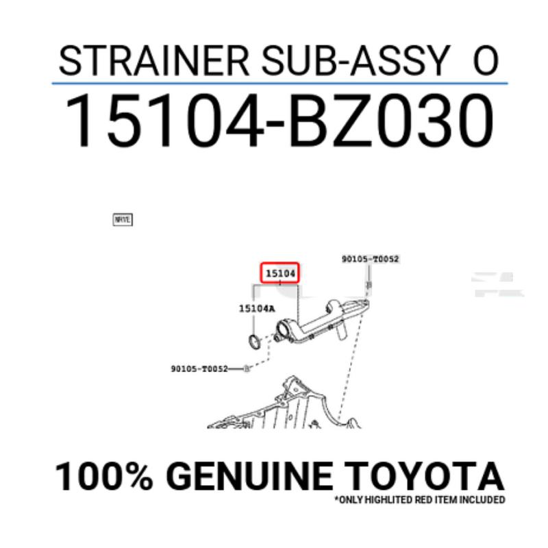 Strainer Assembly Oil - 15104BZ030