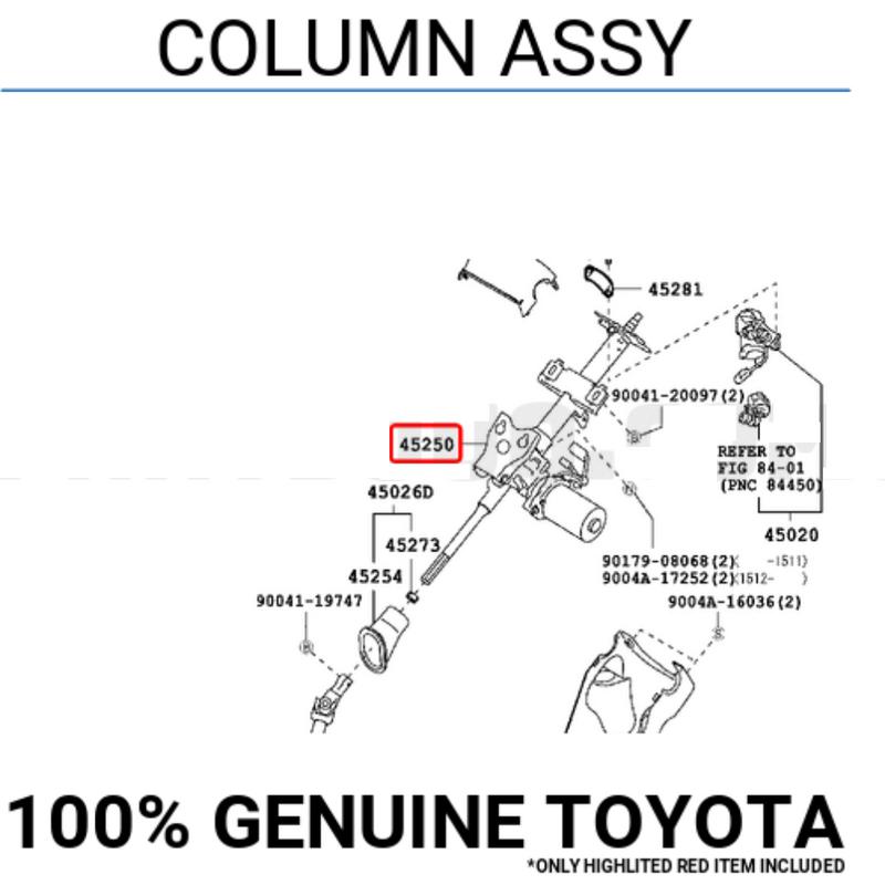 Motor Assembly Steering - 45250BZ420