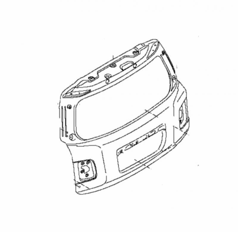 Tail Door Assembly - K010M1LKAB