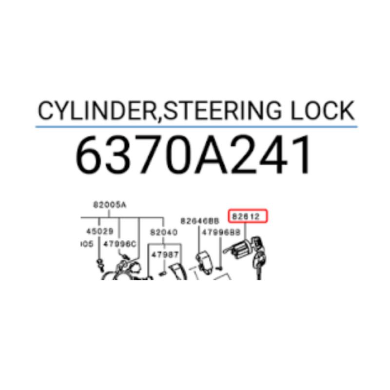 Cylinder Set Door - 6370A241
