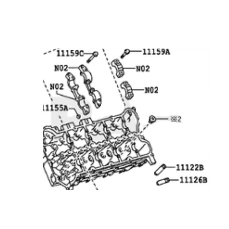 Head Cylinder Assembly Left Side - 1110251013