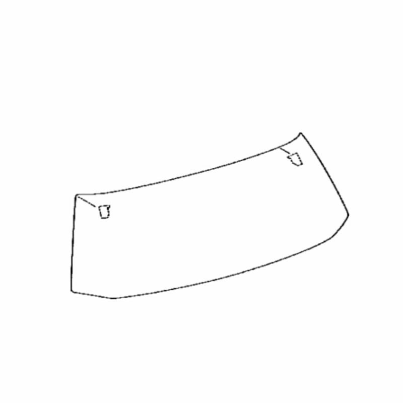 Glass Assembly Windshield Rear - 6810542150