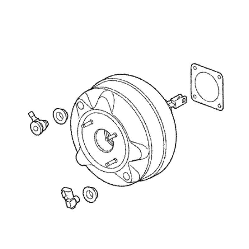 Booster Assembly Brake - JR3Z2005B
