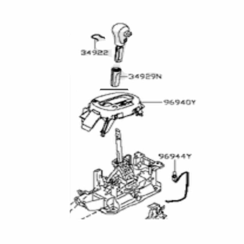 Device Assembly Automatic Transmission Control - 349011HF4D