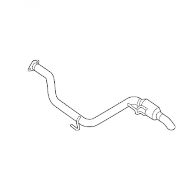 Muffler Assembly Post-Tail Pipe - 203509NF0A