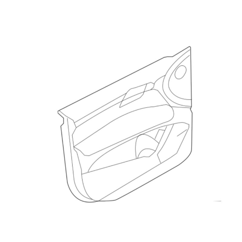 Finisher Assembly Front Door - 4L1867104CBWFE