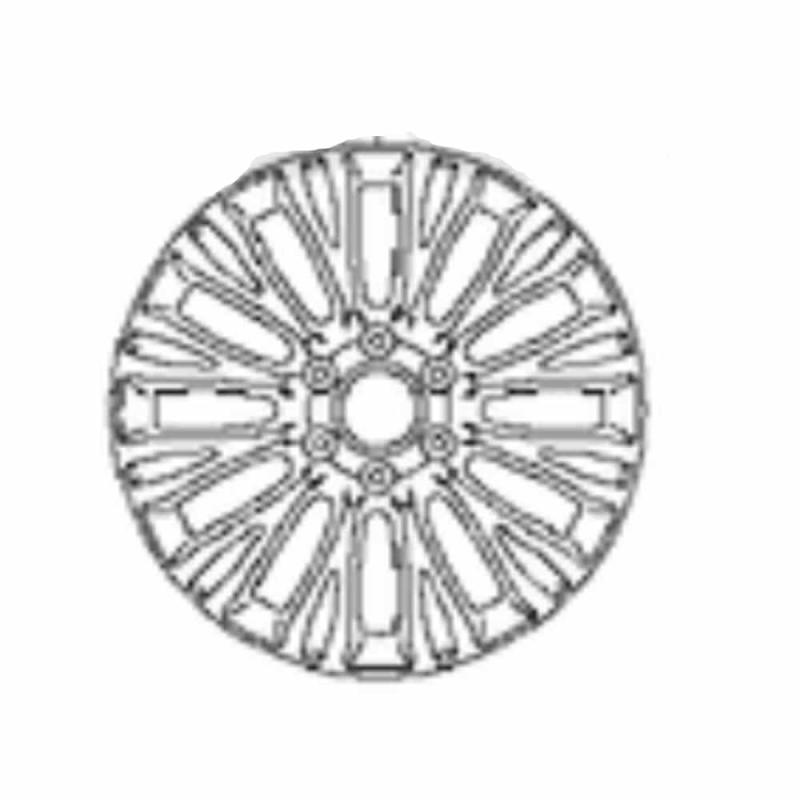 Wheel Assembly Alloy- Aluminium - D03003ZD3C