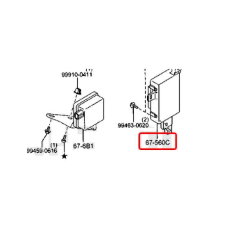 Module Assembly BCM - TE7467560