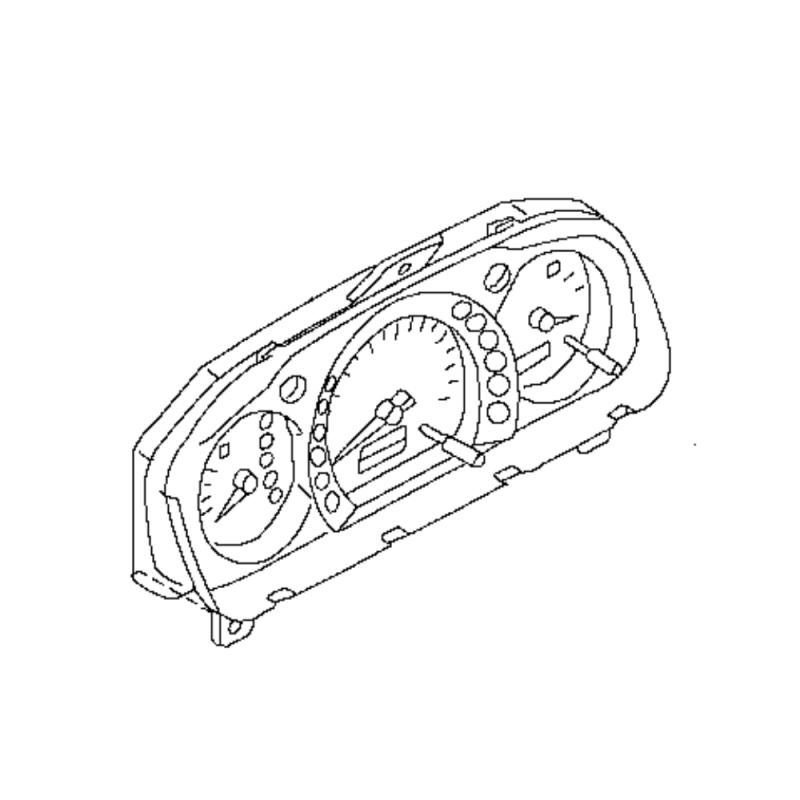 Speedo Meter Assembly - 24820VX71A