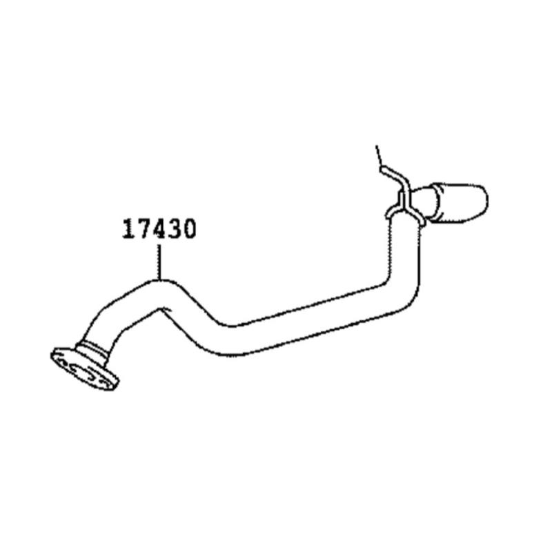 Exhaust Assembly Main-Middle - 1743075720