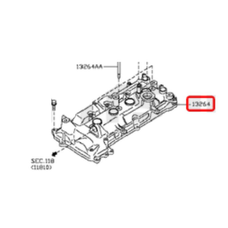 Cover Assembly Valve Rocker Right Side - 132641KT0A