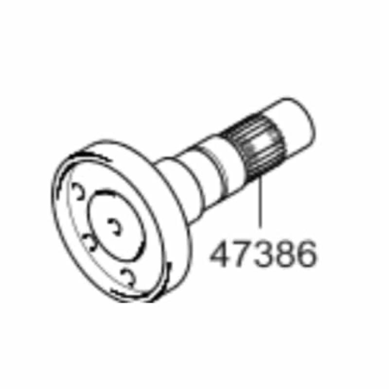 Flange Assembly Companion Shaft - 473863C100