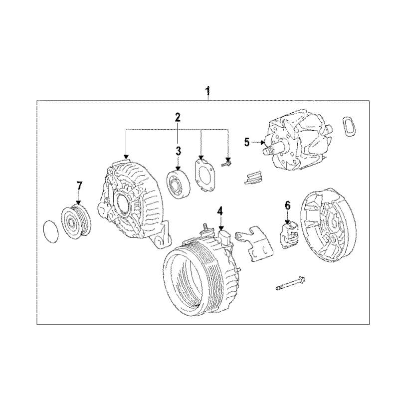 Rotor Assembly Alternator - 273300H080