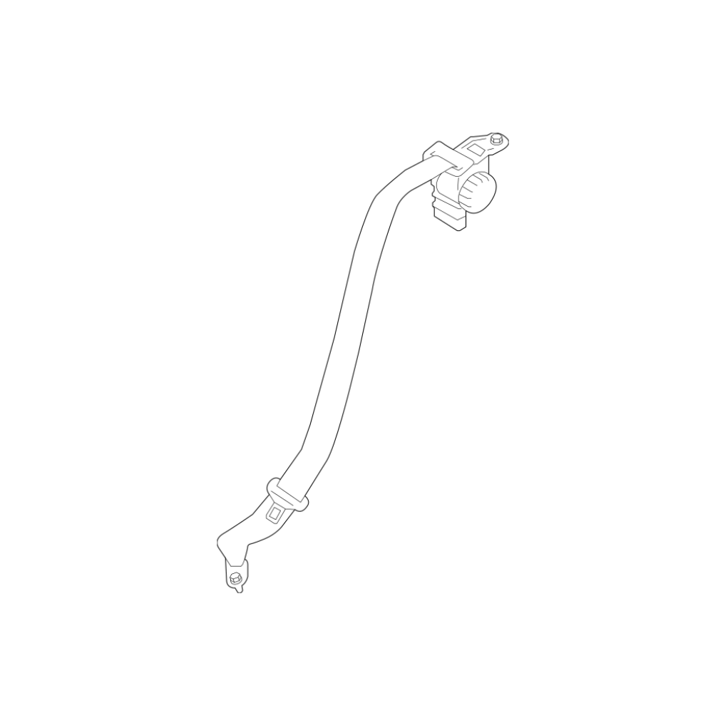 Belt Assembly Seat Rear Right Side - 89820A7000WK