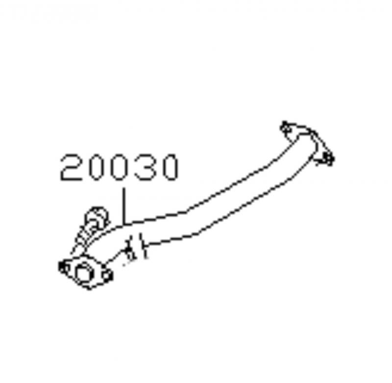 Exhaust Assembly Main-Middle - 200302S706