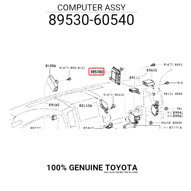 Module Assembly Transmission Control - 8953060540