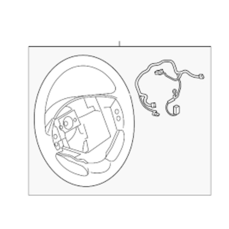 Steering Wheel Assembly - 4400A399XA