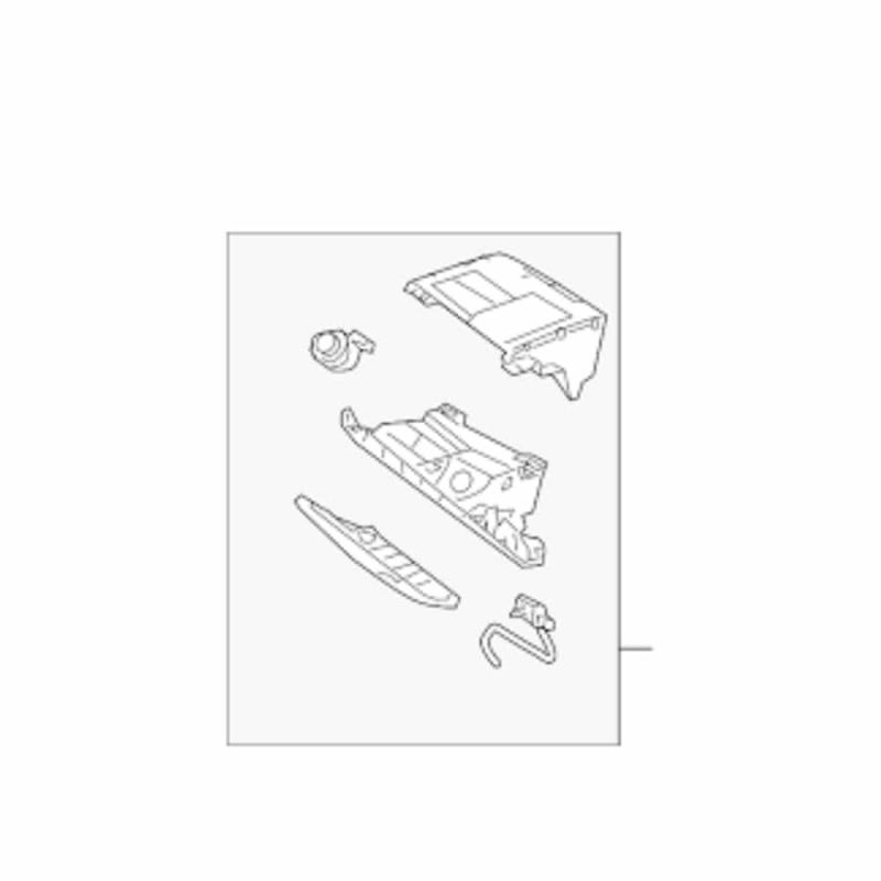 Glove Box Assembly - 845501F001EZ