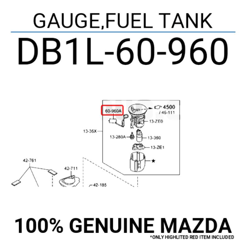 Gauge Assembly Fuel - DB1L60960