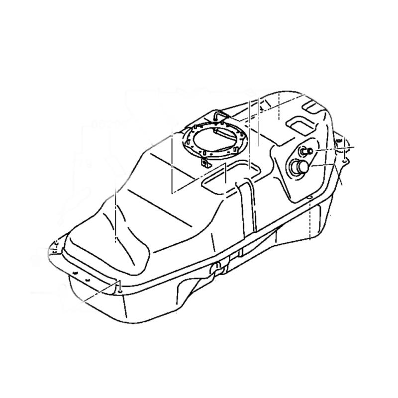 Tank Assembly Fuel - 1700B516