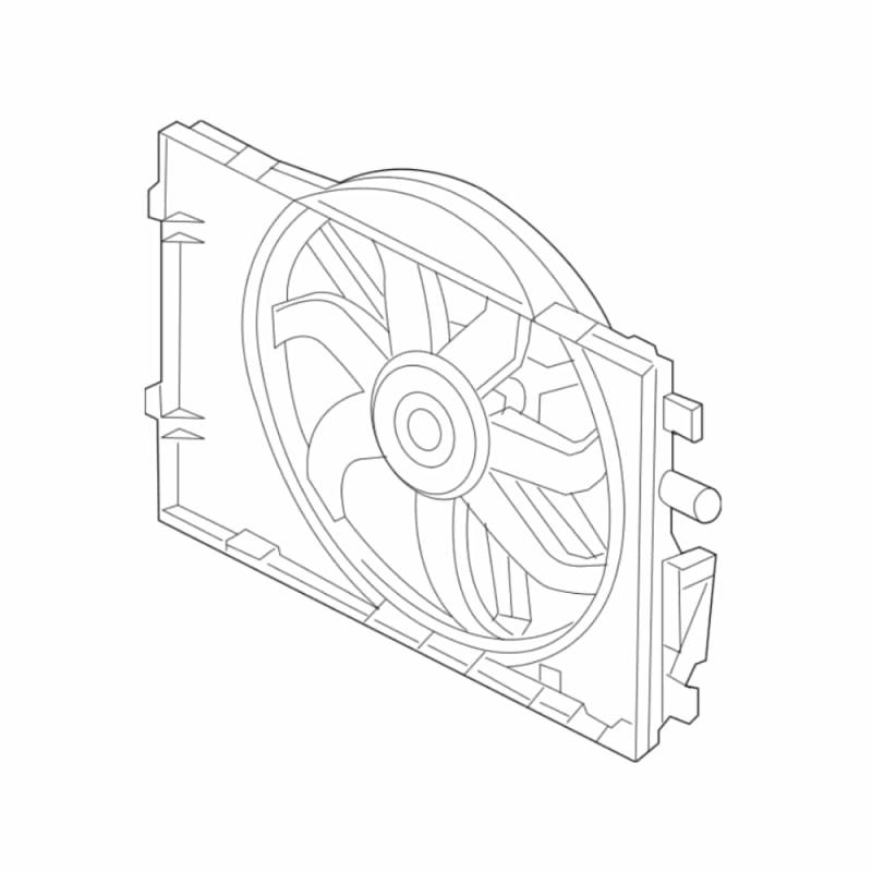 Fan Assembly Cooling - DG1Z8C607K