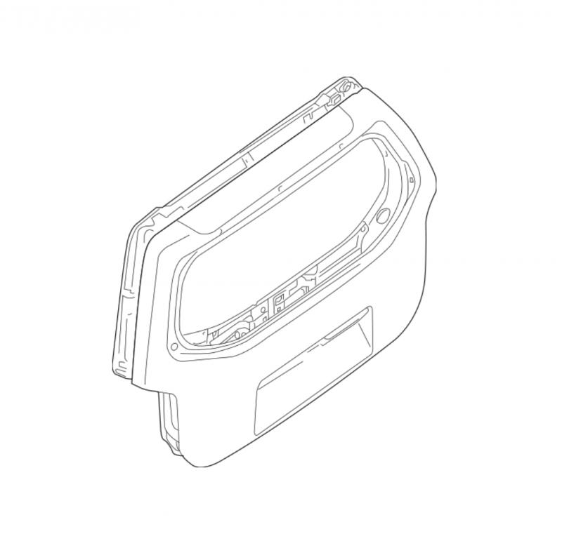 Tail Door Assembly - K010M1LKMB